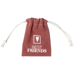 Silver Best Friend Charm