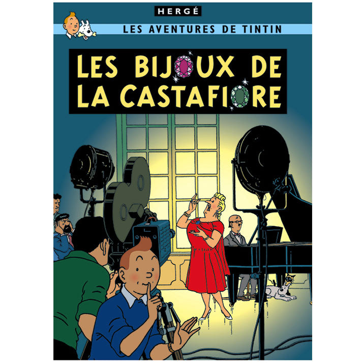The Castafiore Emerald Tintin Poster - Tintin Poster - Paper Tiger