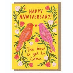 Anniversary Bird Card