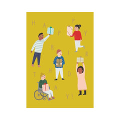 Happy Birthday People Card