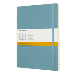 Moleskine XL Soft Back Ruled Notebook Reef Blue