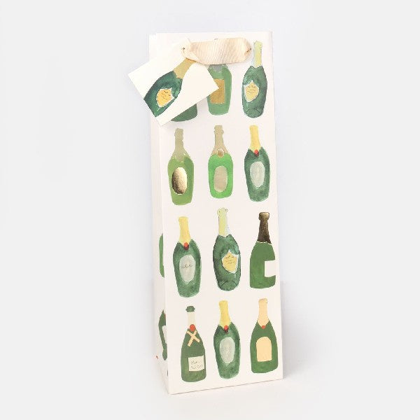 Hand Painted Bottles Bottle Gift Bag