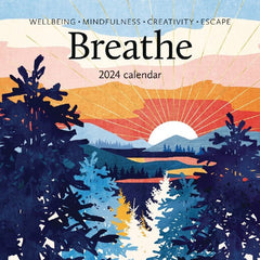 Breathe Wall Calendar 2024