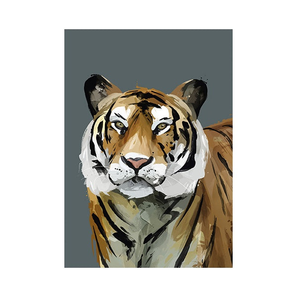 Claudia the Tiger Card