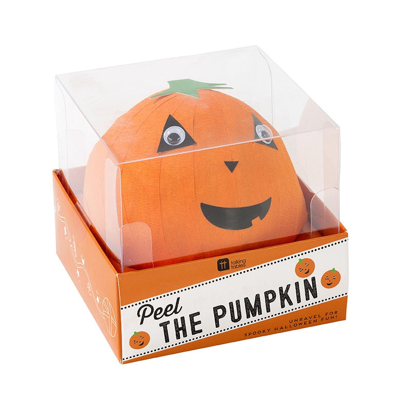 Peel The Pumpkin Halloween Game