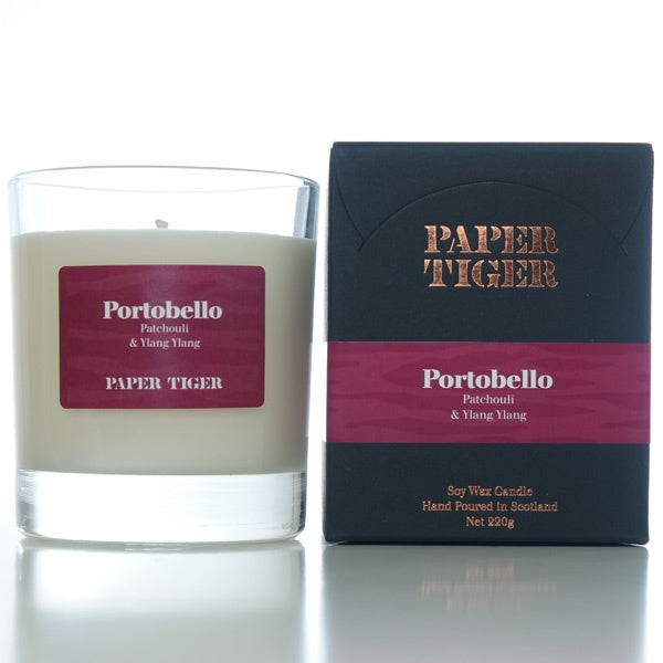 Paper Tiger Portobello Patchouli & Ylang Ylang Large Candle