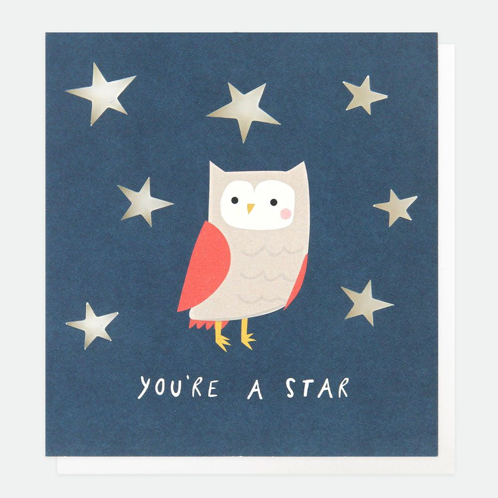 You're a Star Owl Card