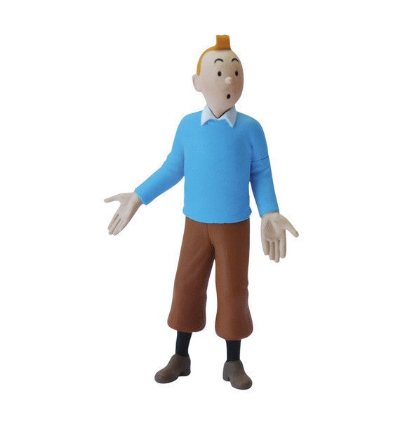 Tintin Blue Jumper Figure 8.5cm