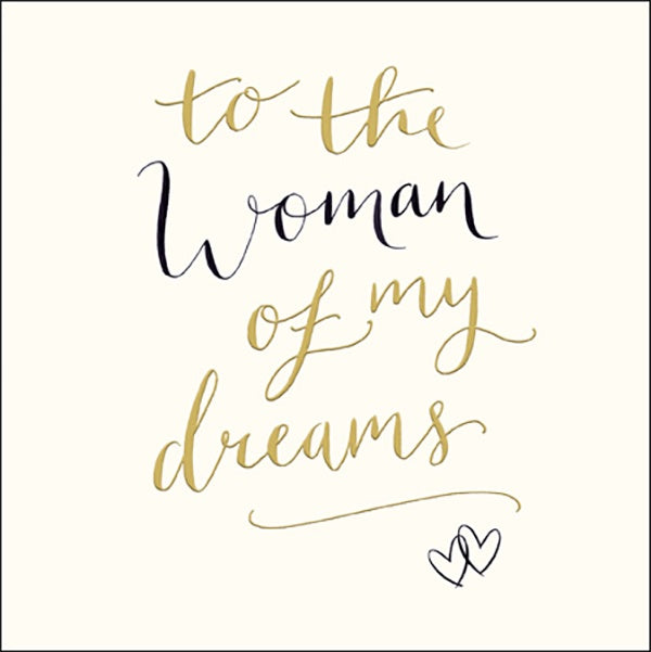 To the Woman of My Dreams Card