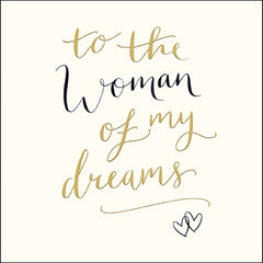 To the Woman of My Dreams Card