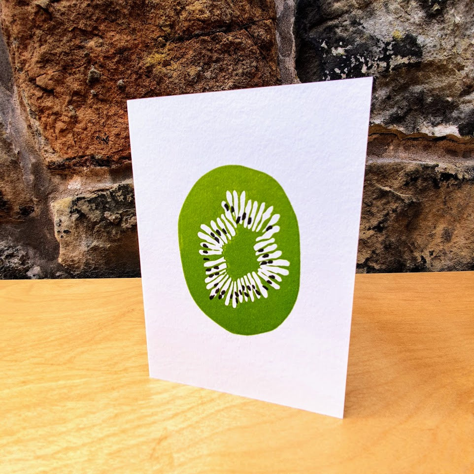 Kiwi Section Print Card Paper Tiger