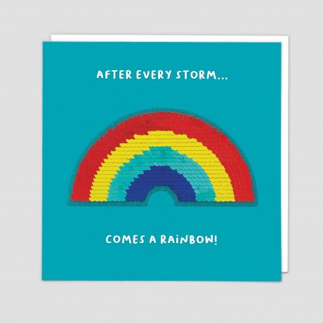 After Every Storm Sequin Patch Card