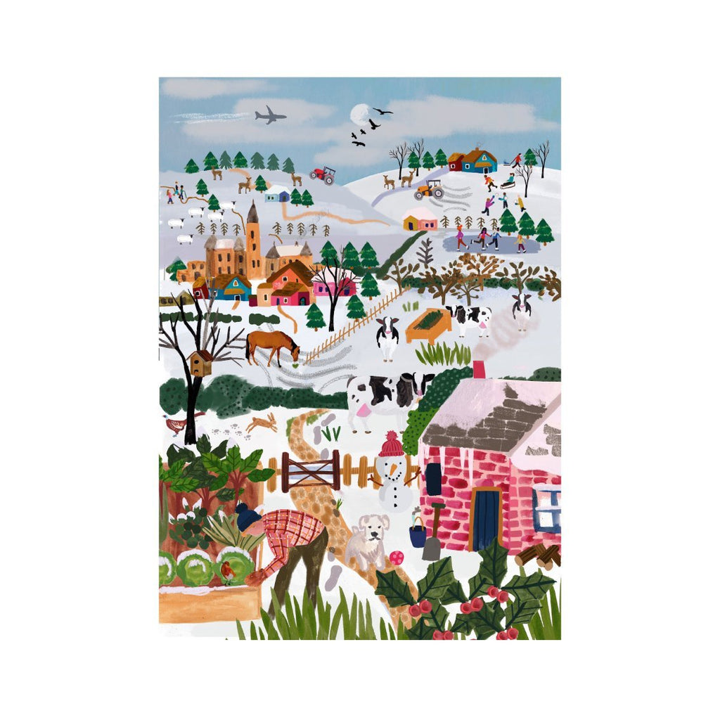 Pick Me Up Puzzle Winter Garden 1000 Pieces