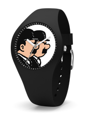 Tintin Watch - Thompson and Thomson in Black