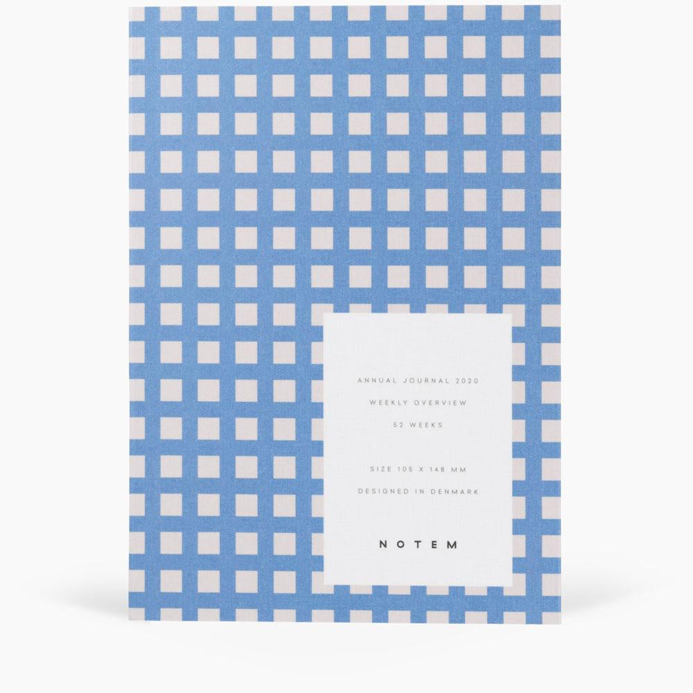 Alva Annual Journal 2020 A6 Light Blue by Notem