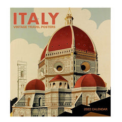 2022 Italy: Vintage Travel Posters Wall Calendar