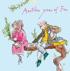 Another Year Of Fun Quentin Blake Card