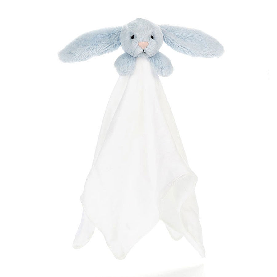 Bashful Blue Bunny Muslin Soother