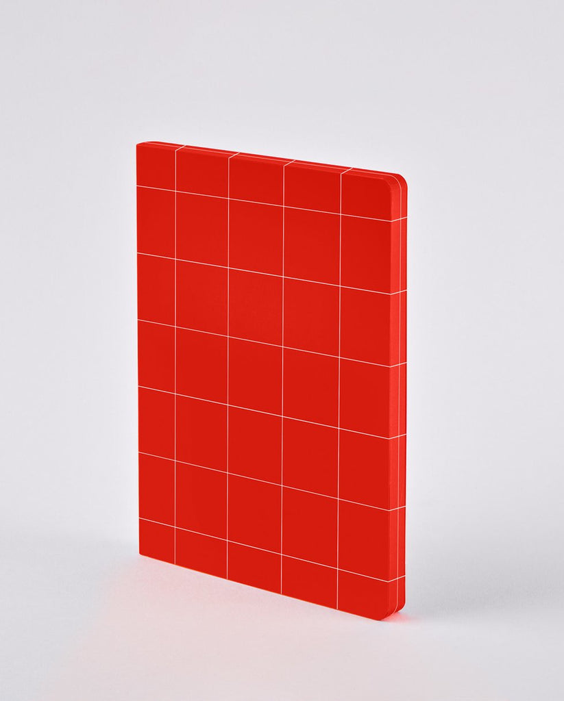 Nuuna - Break The Grid L Light Notebook Red