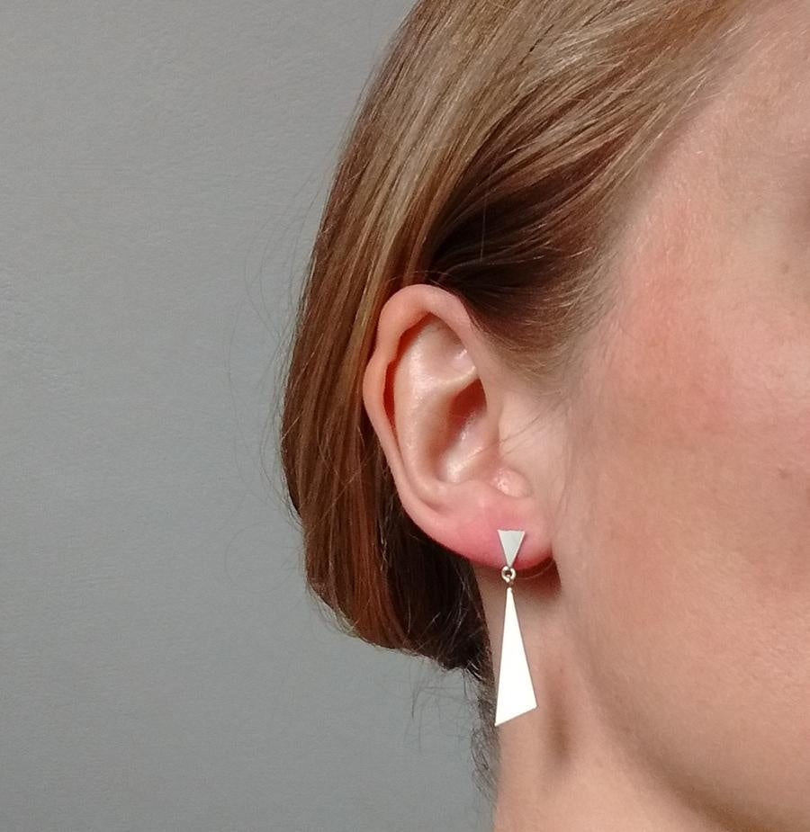 Geometric Drop Earrings