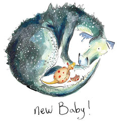 Sylvia New Baby Card by Catherine Rayner