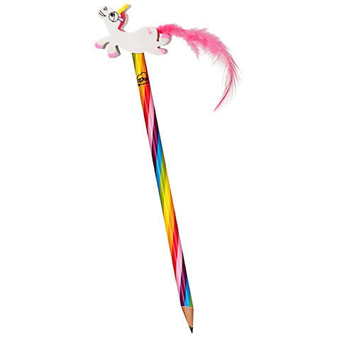 Unicorn Pencil and Eraser