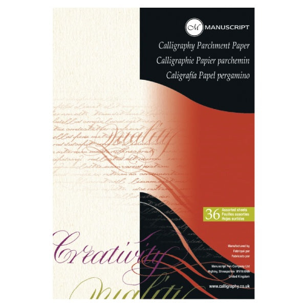Calligraphy Parchment Paper 36 Sheets