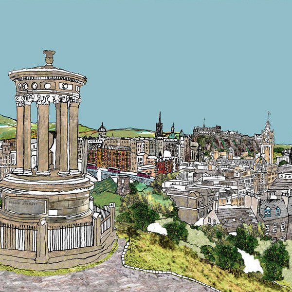 Calton Hill Edinburgh Placemat