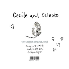 'Cecile and Celeste' Happy Mother's Day Card