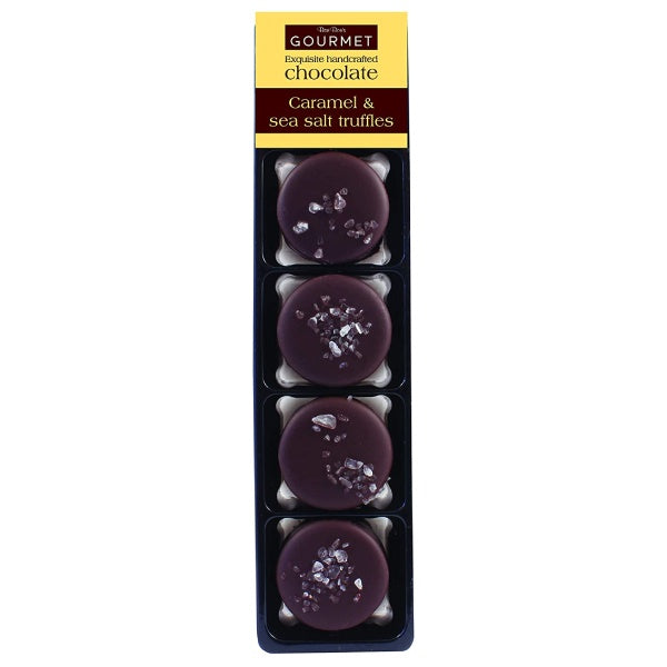 Butterscotch and Sea Salt Milk Chocolate Truffles