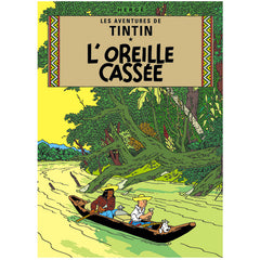Broken Ear Tintin Poster