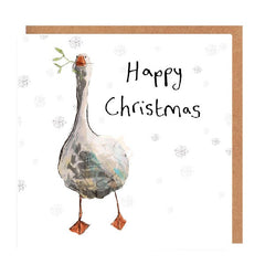 'Clara' Goose Charity Christmas Card