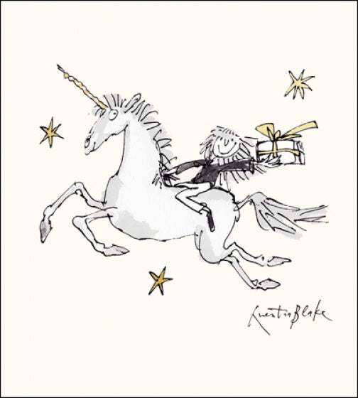 Magical Flight Quentin Blake Card