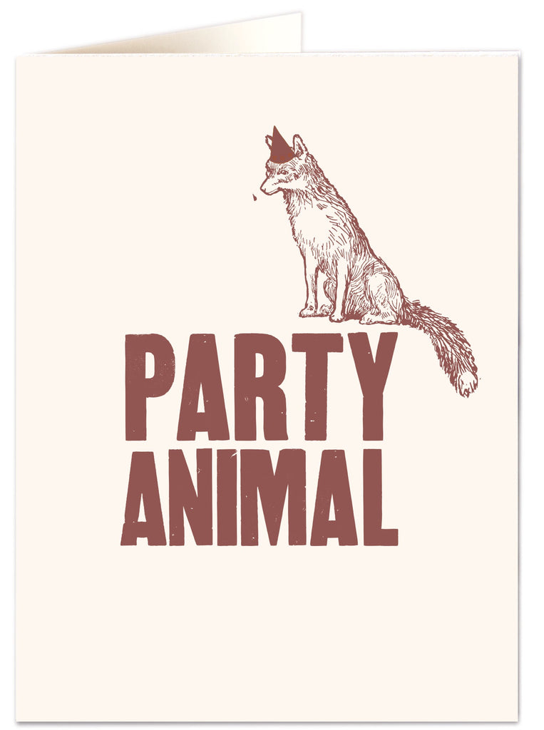 Party Animal Birthday Card