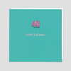 Forty Pin Badge Card