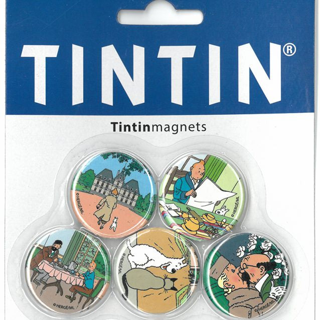 Tintin Magnet 5 Pack