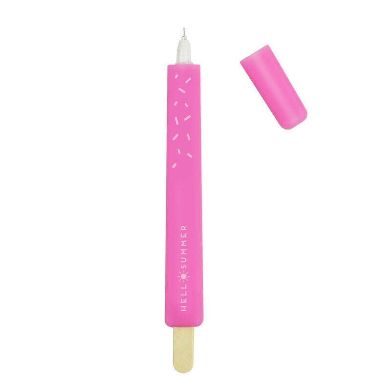 Hello Summer Pink Gel Pen