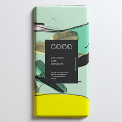 Gin and Tonic Artist Collection Chocolate Bar