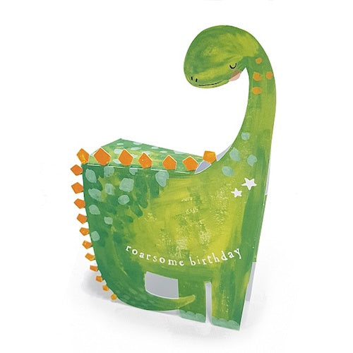 Dino Roarsome Birthday 3D Card