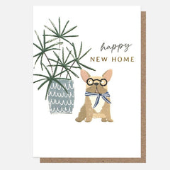 Happy New Home Dog Card