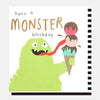 Have a Monster Birthday Green Monster Card