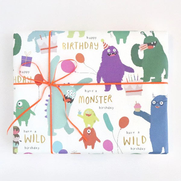 Monster Raptor Wrapped Monsters Sheet Wrap - Paper Tiger