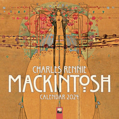 Charles Rennie Mackintosh 2024 Wall Calendar