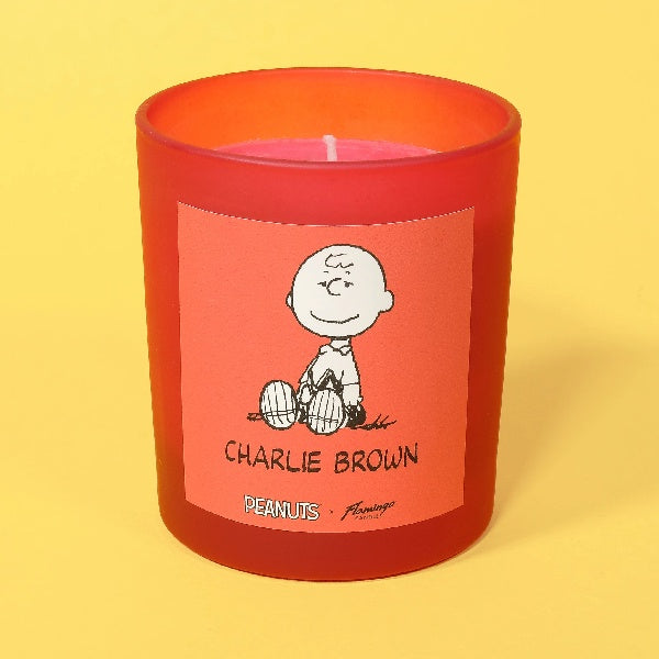 Snoopy Popcorn Scented - Charlie Brown Red Jar Candle