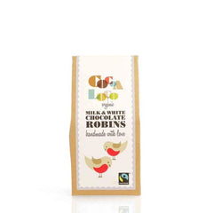 Milk and White Chocolate Robins