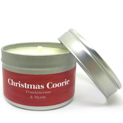 Paper Tiger Christmas Coorie Frankincense & Myrrh Small Candle Tin