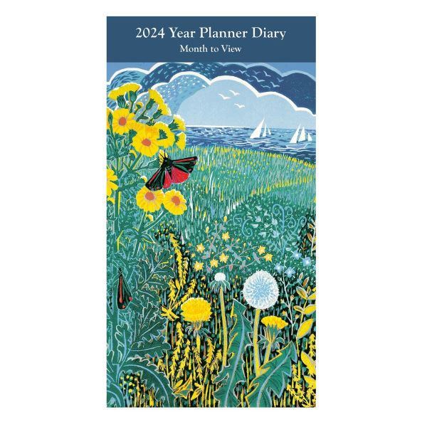 Coastal Flowers 2024 Year Planner