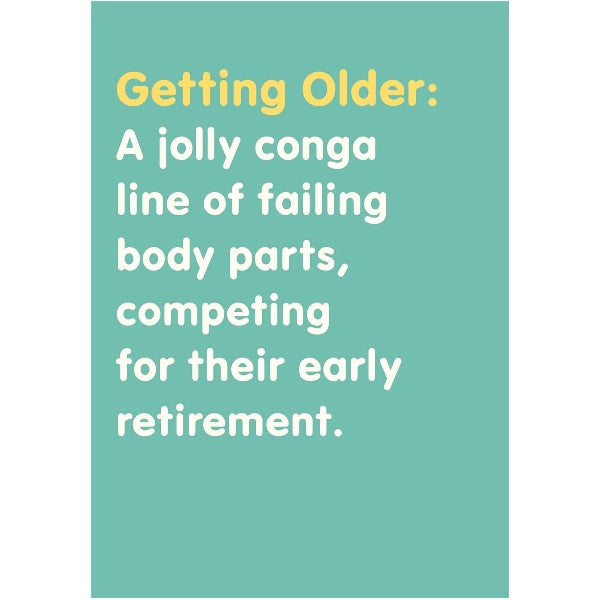 Conga Line Birthday Card Paper Tiger