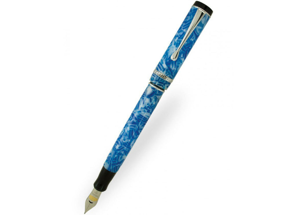 Conklin Duragraph Fountain Pen - Cracked Ice
