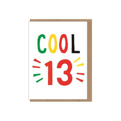 Cool 13 Card
